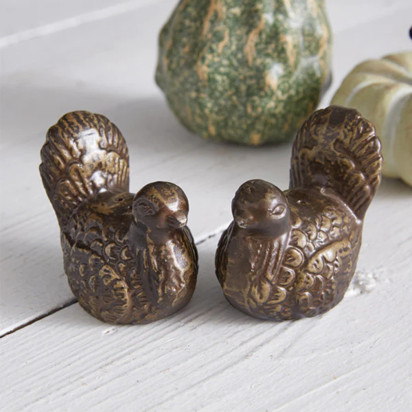 Turkey Salt and Pepper Shaker Set