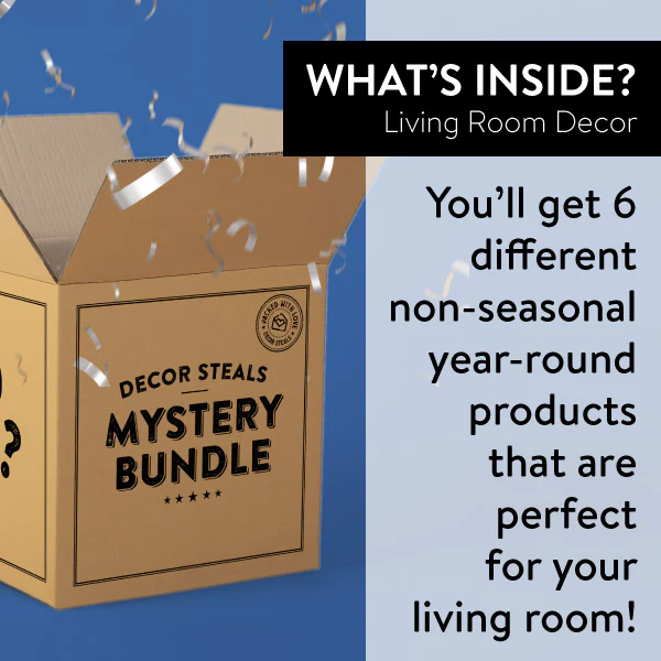 On your mark, get set, GO! LIVING ROOM Mystery Bundle