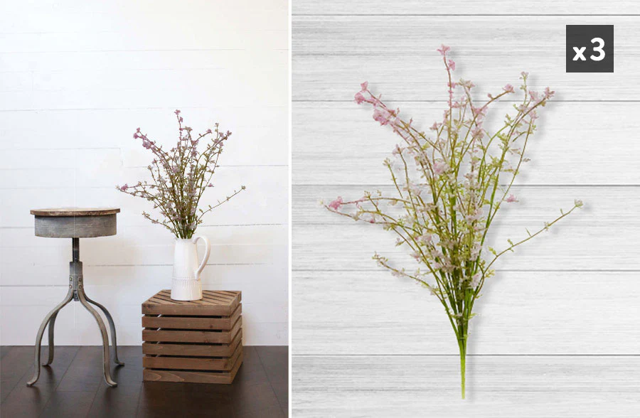 Lifelike Wild Spring Flowers, 3 Bundles