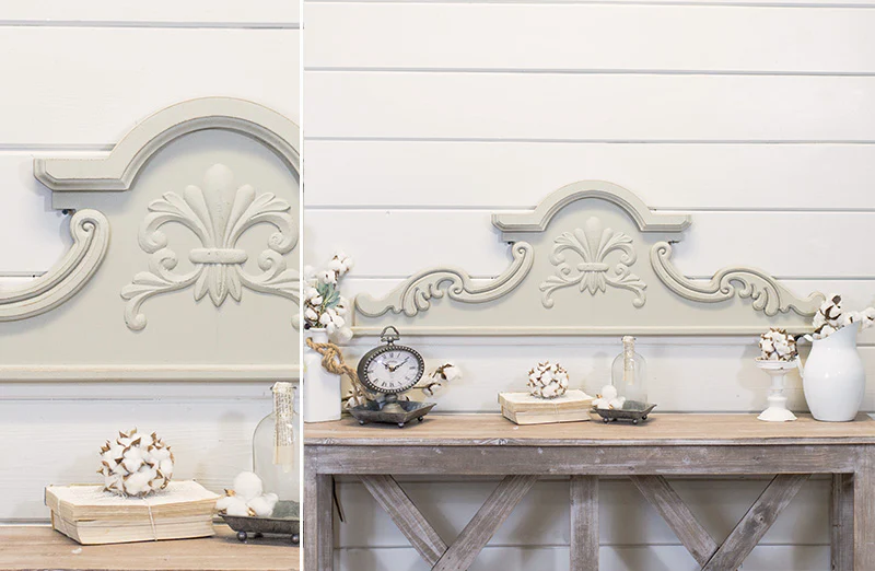 Wooden Headboard Inspired Wall Decor