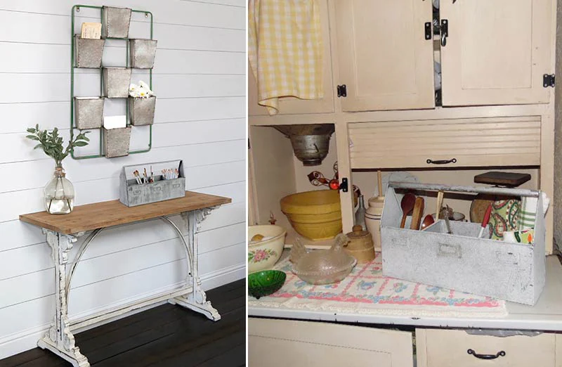 Metal Toolbox Inspired Caddy