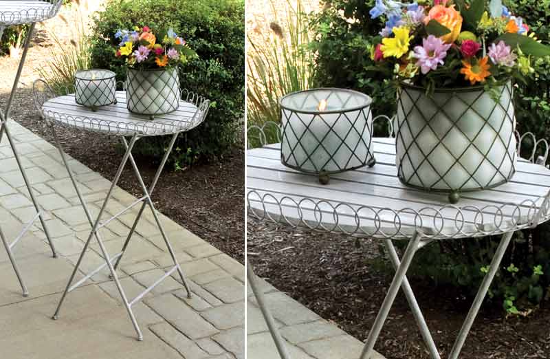 Oval Whimsy Accent Table