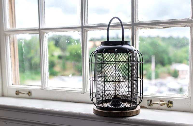 Caged Wire Lantern