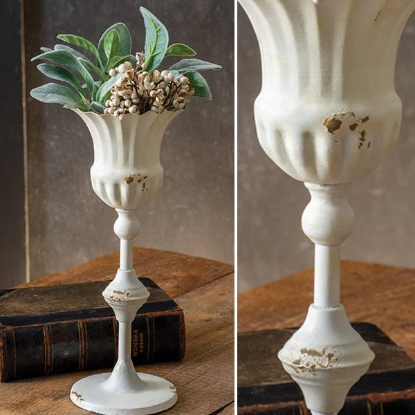 Tall Scalloped Cup with Base