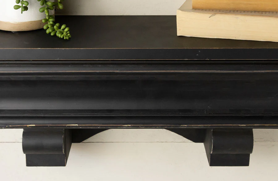 Chunky Black Mantel