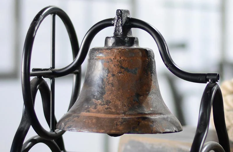 Antique Inspired Farm Bell