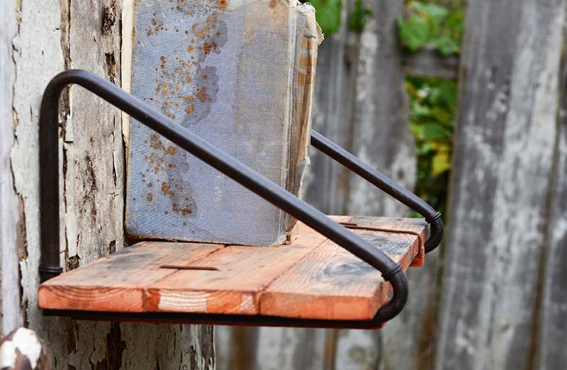 Rustic Wood Shelf