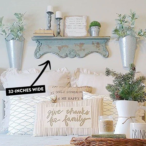 Long Floating Corbel Wall Shelf