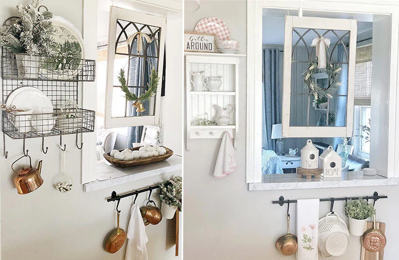 French Window Pane Frame