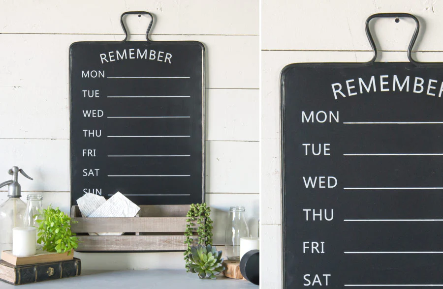 Chalkboard Weekly To-Do List