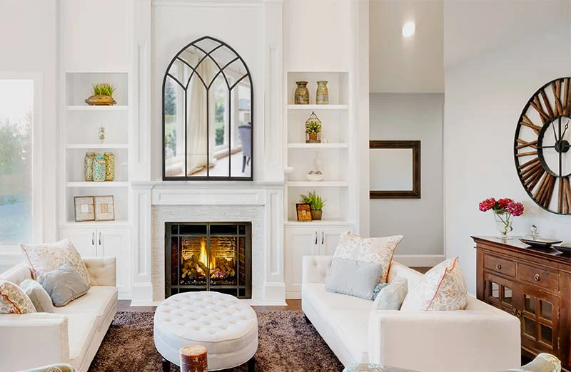 Cathedral Window Pane Mirror