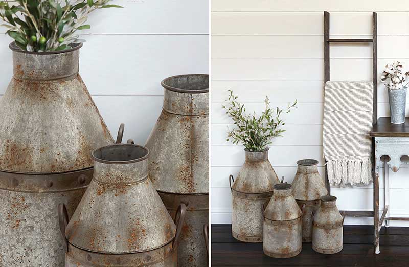 *HUUUGE* Galvanize Jugs  Set of 4