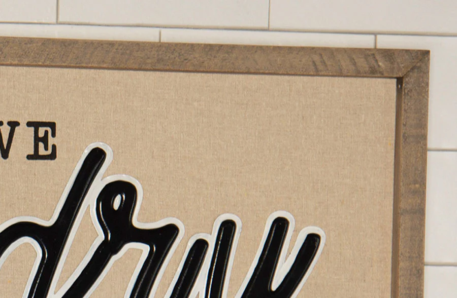 Self Serve Laundry Canvas Sign