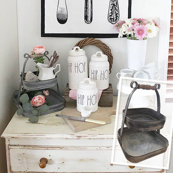 Square Two-Tiered Server