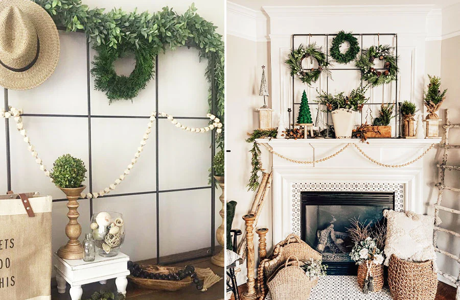 Oversized Old Mill Window Pane