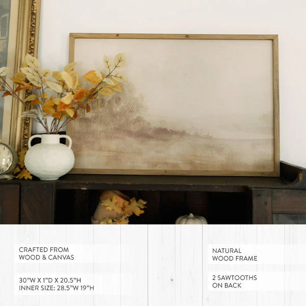 Countryside Wood Framed Wall Art