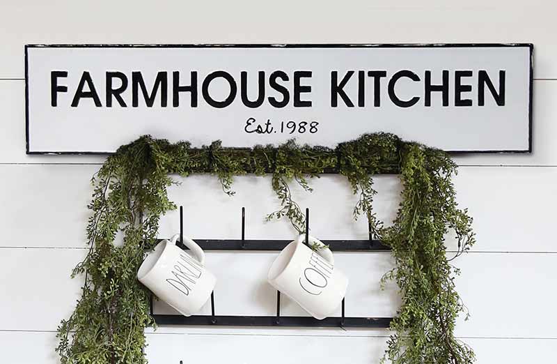 Distressed Farmhouse Kitchen Sign
