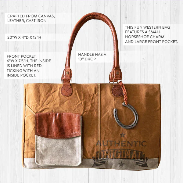 Western Authentic Tote