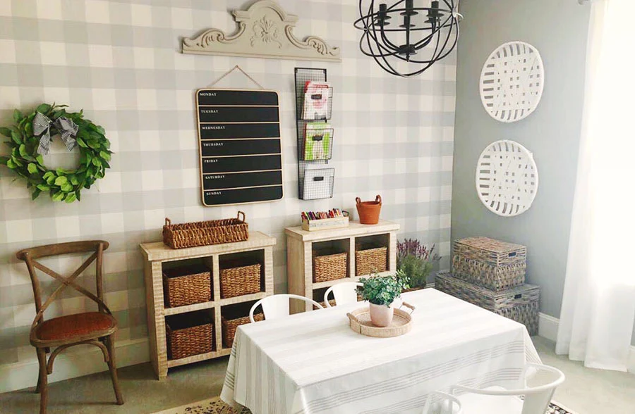 Weekly Planner Hanging Blackboard