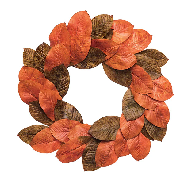 Mighty Magnolia Leaves Wreath