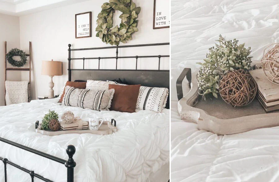 Scalloped Edge Bed And Breakfast Tray