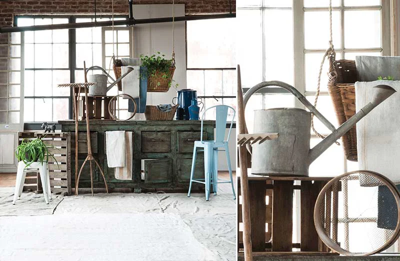 Authentic Vintage European Watering Cans