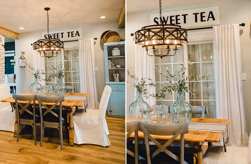 White Panel Curtains  Set of 2