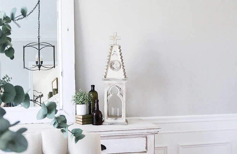 Cathedral Distressed Lantern