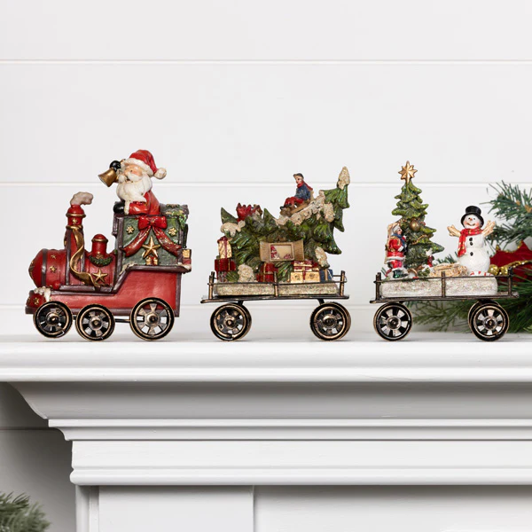 3 Piece Holiday Train Set