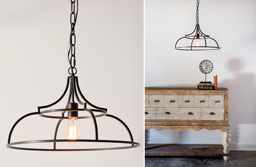 Simple Schoolhouse Pendant Light