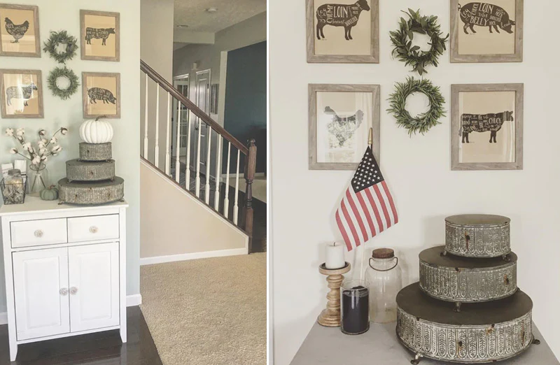 Old Metal Pedestals  Set Of 3