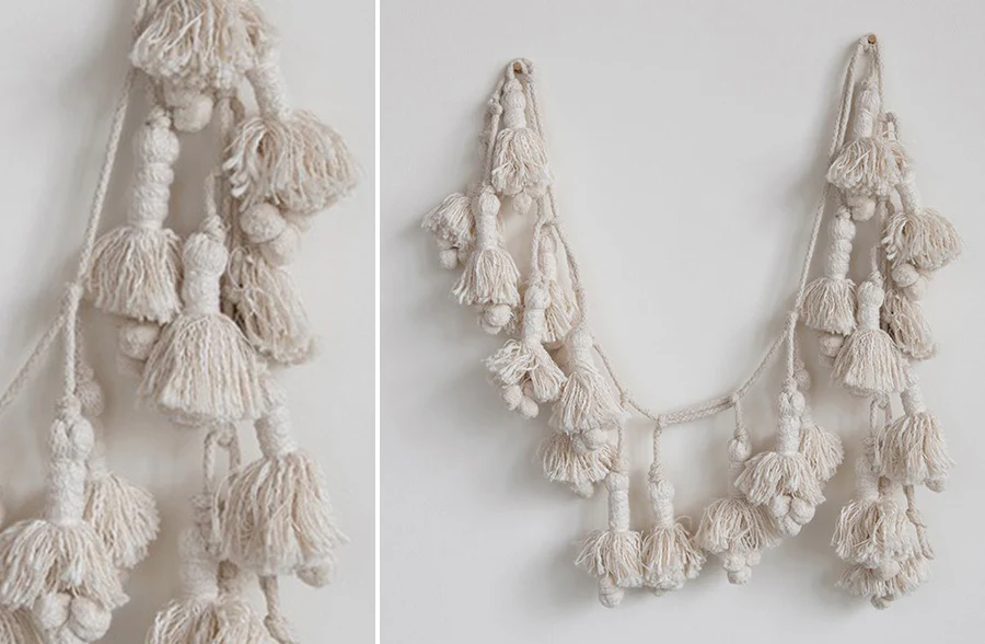 Chunky Tassel Garland