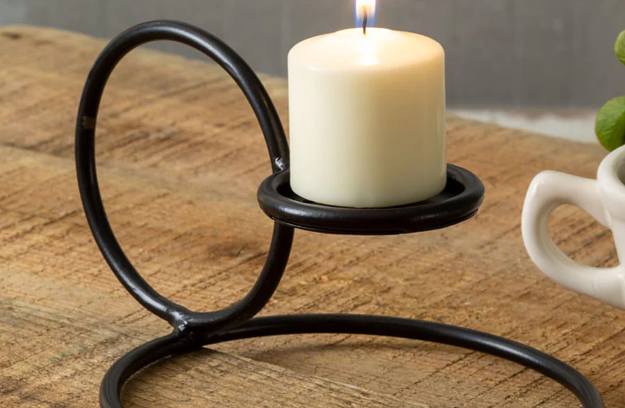 Whimsical Ring Candle Holder