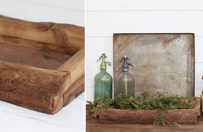 Antique Dough Bowl Mold