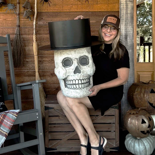 Mr. Skeleton Oversized Candy Bucket