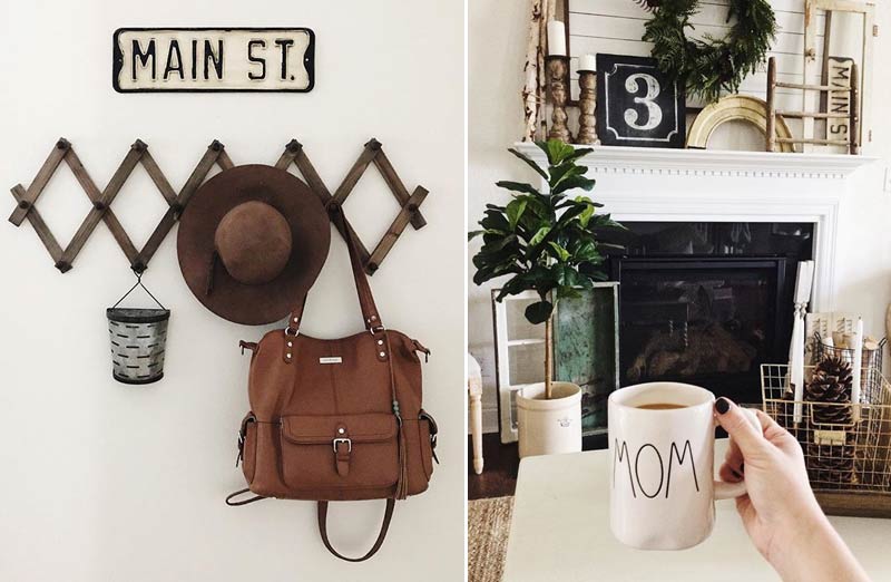 Embossed Metal Main Street Sign