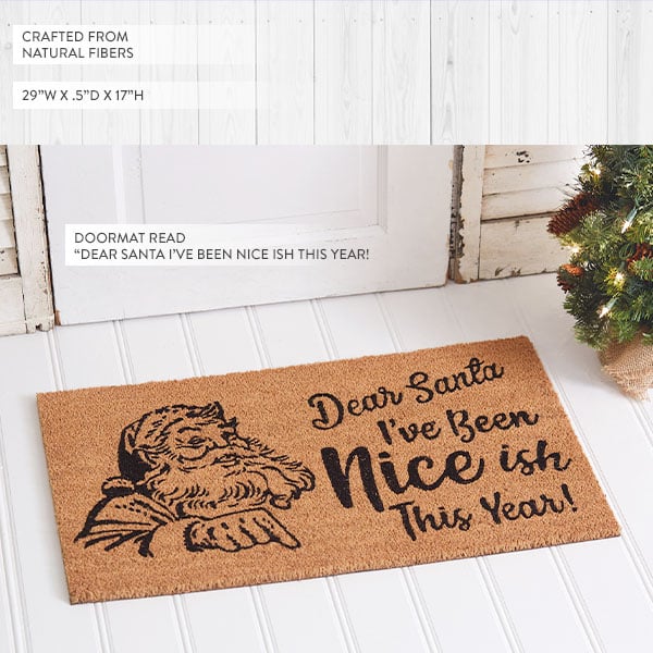 Dear Santa Doormat
