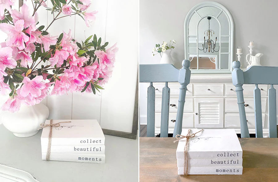 Mother's Day Hand Stamped Collect Beautiful Moments Book Set