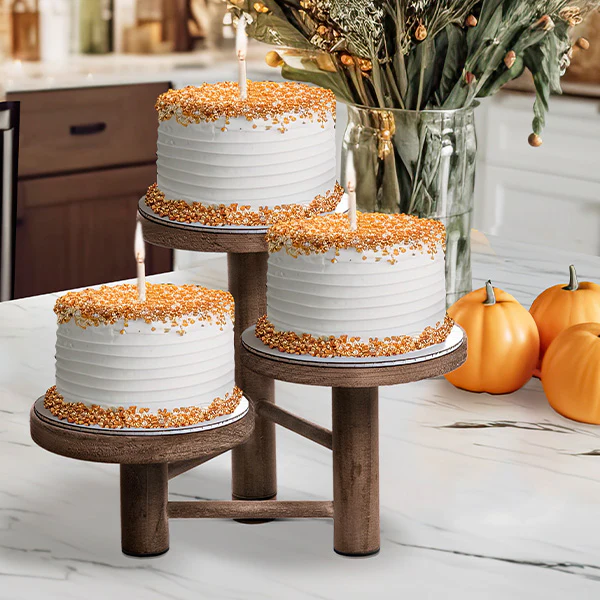 Three Tier Wooden Stand