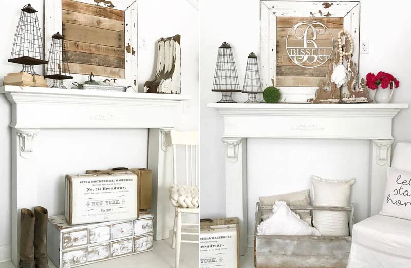 *LARGE* Wire Square Cloche  Set of 2