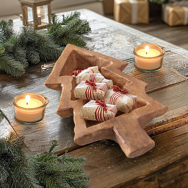 Christmas Tree Dough Bowl