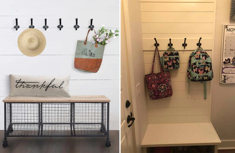 Numbered Cast Iron Hooks  1-6