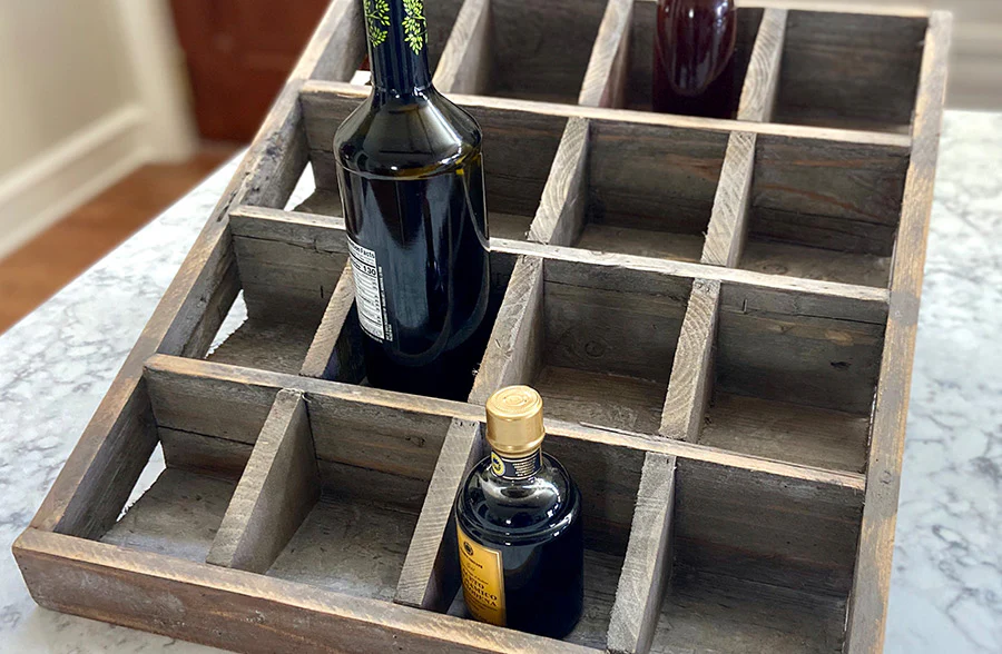 Wooden Seed Packet Cubby Display