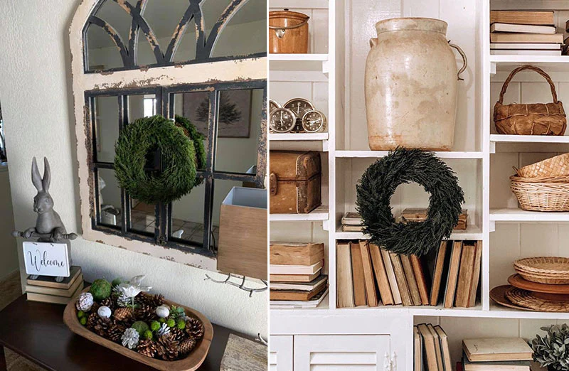 Preserved Cypress Wreaths, Pick Your Size