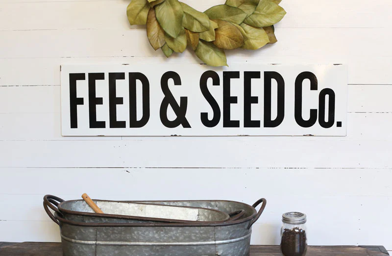 HUGE Feed and Seed Co Sign