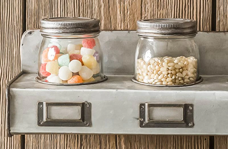 Mason Jar Storage Caddy