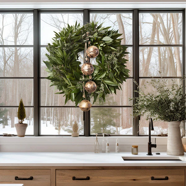 16 Culinary Bay Leaf Wreath With Rosemary