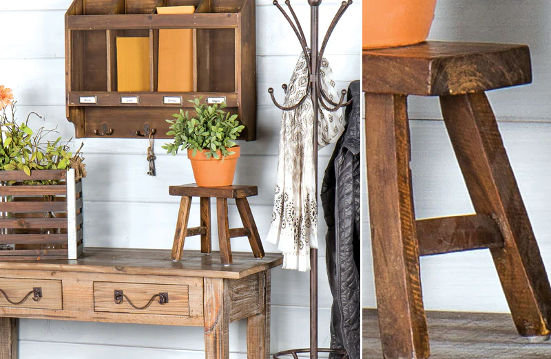 Reclaimed Wood Stand