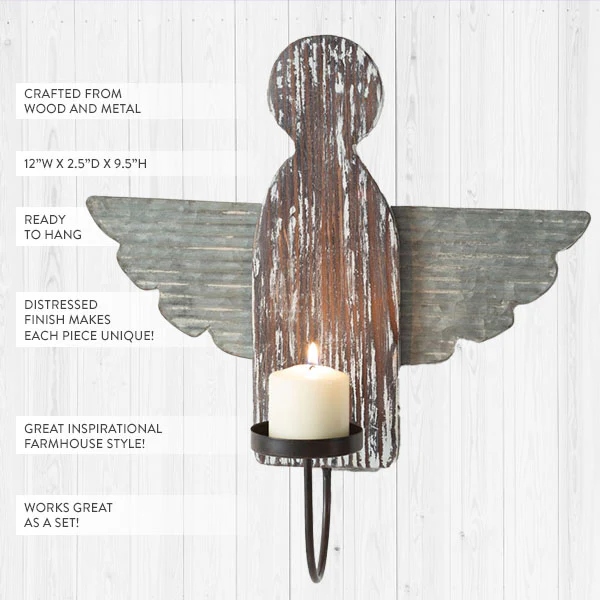Heavenly Angel Wall Sconce