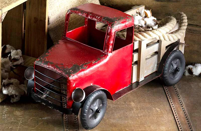 Farm Style Red Truck